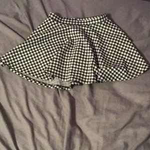 Flannel skirt